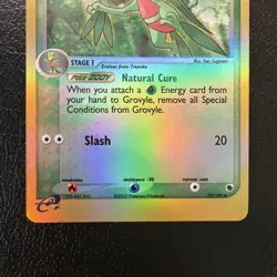 Grovyle 32/109 Ruby and Sapphire Reverse Holo Print Line Pokemon TCG LP - Image 3