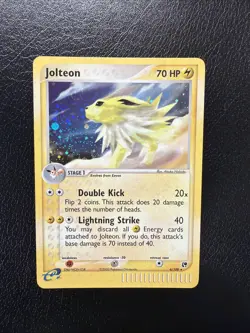 Pokemon TCG Jolteon 6/100 Holo EX Sandstorm Holo Rare NM/LP With Swirl🌀 - Image 1