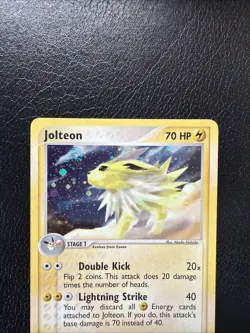 Pokemon TCG Jolteon 6/100 Holo EX Sandstorm Holo Rare NM/LP With Swirl🌀 - Image 2