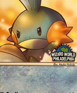 2005 Pokemon TCG Mudkip #56 (WOTC) Wizards World Philadelphia Promo -NM - Image 3