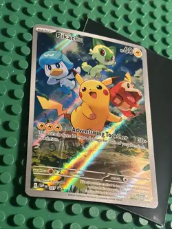 Pokemon Promo Pikachu Paldea Evolved SVP 027 Near Mint NM - Image 3