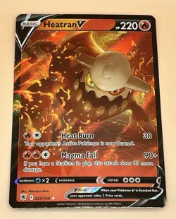 Heatran V 025/189 – Astral Radiance (Ultra Rare) – Near Mint – Pokemon TCG - Image 1