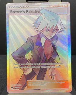 Steven's Resolve (Full Art) Ultra Rare SM - Celestial Storm 165/168 MINT Pokemon - Image 2
