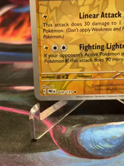 Pokemon TCG Jolteon 29/131 Reverse Holo Scarlet Violet Prismatic Evolutions - NM - Image 2