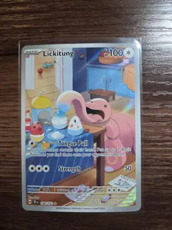 Pokemon TCG Lickitung 180/162 Temporal Forces NM/Mint Condition - Image 1
