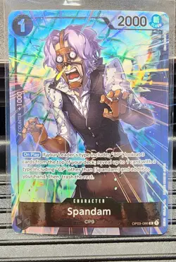 Pillars of Strength #OP03-086 Spandam (Alternate Art) - Image 1