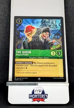 THE QUEEN Disguised Peddler NM-MINT Disney Lorcana TCG non holo 93/204 EN2 - Image 1