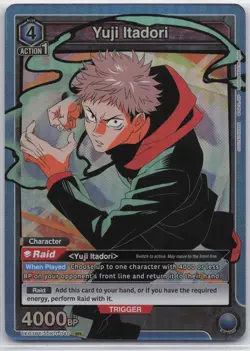 Yuji Itadori SR UE03BT/JJK-1-040 Foil Union Arena: Jujutsu Kaisen NM - Image 1