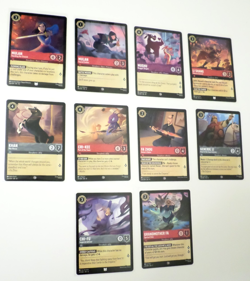 Disney Lorcana Theme Lot - Mulan Theme Lot Of 10 Cards - Image 2