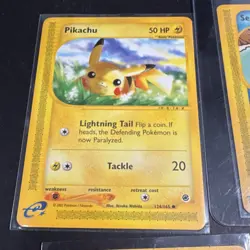 Pokemon TCG Lot - 5 Cards Pikachu, Seel, Haunter, Koffing, Boost Energy E-Reader - Image 3