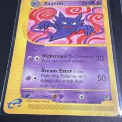 Pokemon TCG Lot - 5 Cards Pikachu, Seel, Haunter, Koffing, Boost Energy E-Reader - Image 4