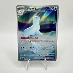 Pokemon Dewgong 097/094 Phantasmal Flames Illustration Rare IR TCG Card - Image 1