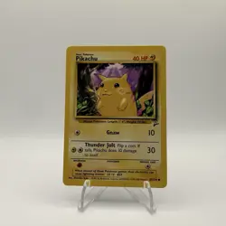 Pikachu 87/130 Base Set 2 | WOTC Vintage Pokemon Card LP - Image 1