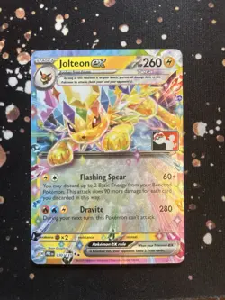 Pokemon Prize Pack Series 7 Prismatic Evolutions Card 030/131 Jolteon EX - Image 1