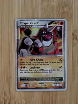 Rhyperior LV.X DP29 Holo Diamond and Pearl Promos - Pokemon Card LP - Image 1