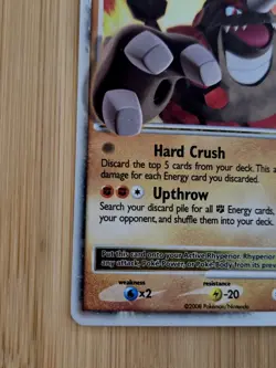 Rhyperior LV.X DP29 Holo Diamond and Pearl Promos - Pokemon Card LP - Image 5