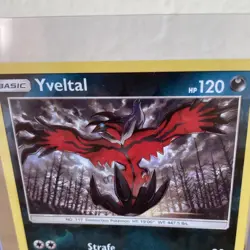 Pokemon Yveltal Shining Legends 54/73 Holo Rare Basic 120 HP Card TCG - Image 2