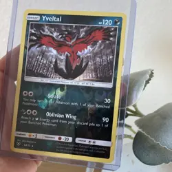 Pokemon Yveltal Shining Legends 54/73 Holo Rare Basic 120 HP Card TCG - Image 3