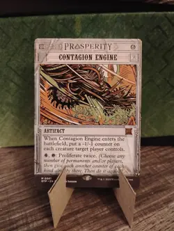 Contagion Engine OTJ Breaking News Regular Mythic Rare NM / Pack Fresh - Image 1