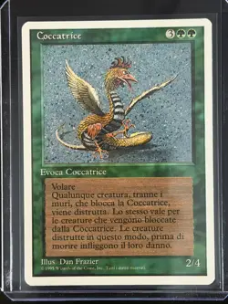 Magic MTG Italian Revised Cockatrice Artist Proof Near Mint - Only 50 Exist! - Image 3