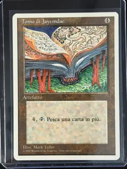 Magic MTG Italian Revised Jayemdae Tome Artist Proof Near Mint - Only 50 Exist! - Image 3