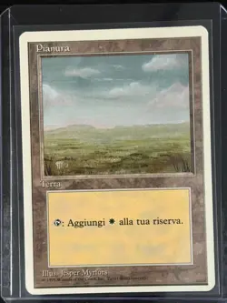 Magic MTG Italian Revised Plains Artist Proof Near Mint - Only 50 Exist! - Image 3