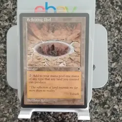 Magic: The Gathering Reflecting Pool Land 1997 Regular Adam Rex - Image 1