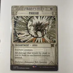 Pariah (0005) - MTG- Outlaws of Thunder Junction: Breaking News - Rare - Image 1