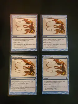 4x Twisted Image Scars of Mirrodin NM Magic The Gathering MTG Tcg Playset X4 4 - Image 1