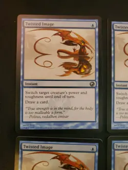 4x Twisted Image Scars of Mirrodin NM Magic The Gathering MTG Tcg Playset X4 4 - Image 2
