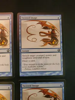 4x Twisted Image Scars of Mirrodin NM Magic The Gathering MTG Tcg Playset X4 4 - Image 3