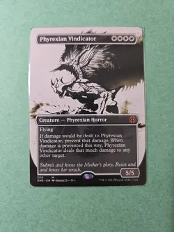 Phyrexian Vindicator (Borderless) - Phyrexia: All Will Be One - NM - MTG - Image 1