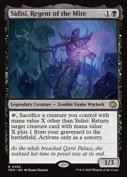 1x Sidisi, Regent of the Mire - Foil NM Eng MTG - Tarkir: Dragonstorm - Image 1