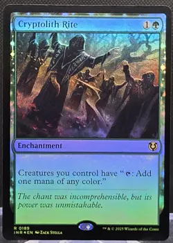 Cryptolith Rite #189 Innistrad Remastered Foil Rare - Image 1