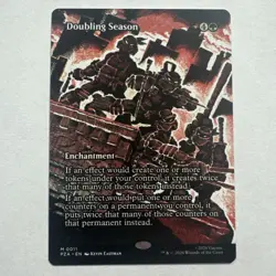 Doubling Season - Borderless Teenage Mutant Ninja Turtles - Magic The Gathering - Image 1