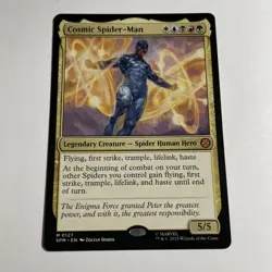 MTG, Cosmic Spider-Man (#0127) Spider-Man, Non-Foil, NM Rare - Image 1