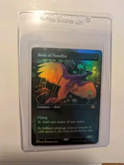 Birds of Paradise (Borderless) Dominaria Remastered Regular - Image 1