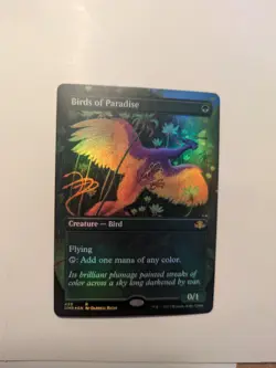 Birds of Paradise (Borderless) Dominaria Remastered Regular - Image 2