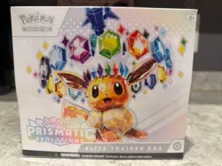 Pokemon Scarlet & Violet Prismatic Evolutions Elite Trainer Box Factory Sealed - Image 1