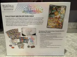 Pokemon Scarlet & Violet Prismatic Evolutions Elite Trainer Box Factory Sealed - Image 2