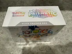 Pokemon Scarlet & Violet Prismatic Evolutions Elite Trainer Box Factory Sealed - Image 3