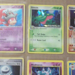 2005 POKEMON CARD HOLO FOIL GROVYLE EMERAL 28/106 - Image 1