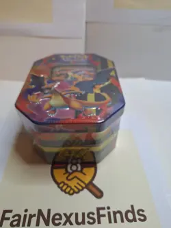 Pokemon TCG Mega Charizard Y EX Tin 4 Booster Packs & Charizard Promo Sealed - Image 5