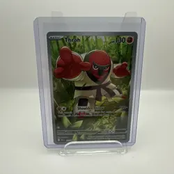 Pokemon TCG Throh 128/086 Illustration Rare Holo – SV Black Bolt Pokemon TCG NM - Image 1