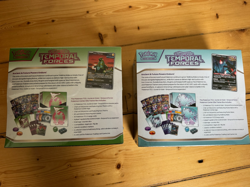 Temporal Forces Pokemon Center Elite Trainer Box Walking Wake & Iron Leave - NEW - Image 2