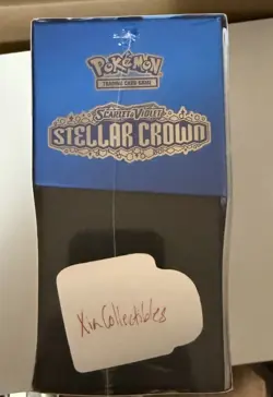 Pokemon TCG SV Stellar Crown Pokemon Center Elite Trainer Box ETB Sealed - Image 4