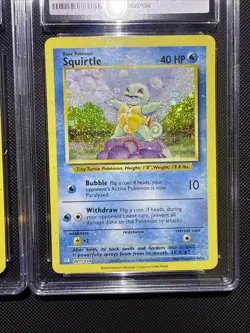 Pokemon Classic Collections- Venusaur #3, Wartortle #2 & Squirtle #1- All CGC 10 - Image 4