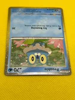 Pokemon TCG Froakie(SWIRL) 056/197 Shrouded Fable Cosmos Holo Promo - Image 4
