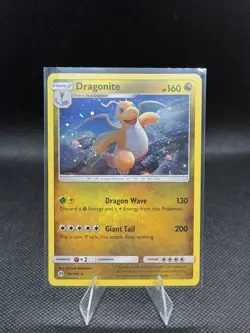 Pokemon TCG Sun & Moon Base Dragonite #96/149 Cosmos Holo Rare LP Condition - Image 1