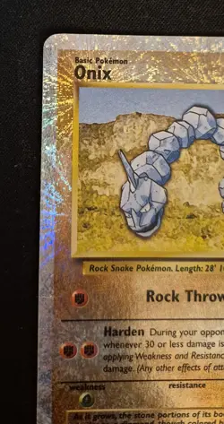 Pokemon Onix 84/110 Legendary Collection Reverse Holo Fireworks NM-/LP+ - Image 3